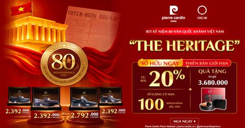 [BREAKING NEWS] Ra Mắt Bộ Sưu Tập Kỷ Niệm 80 Năm Quốc Khánh Việt Nam - THE HERITAGE (1945 - 2025): 