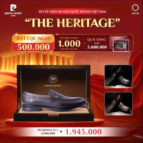 THE HERITAGE 2025 | SIÊU PHẨM GIÀY PENNY LOAFER - PCMFWLJ 812: THE GOLDEN JOURNEY | MỘT HÀNH TRÌNH HOÀNG KIM