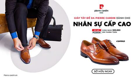 Tự Tin Thăng Tiến Sau Tết Cùng Những Đôi Giày Tây Pierre Cardin