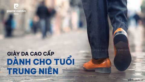 Giày Da Cao Cấp Dành Cho Quý Ông Trung Niên