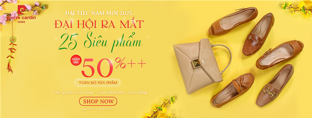 GIÀY NỮ THỜI TRANG PIERRE CARDIN - GIÁ BÁN 1.890.000