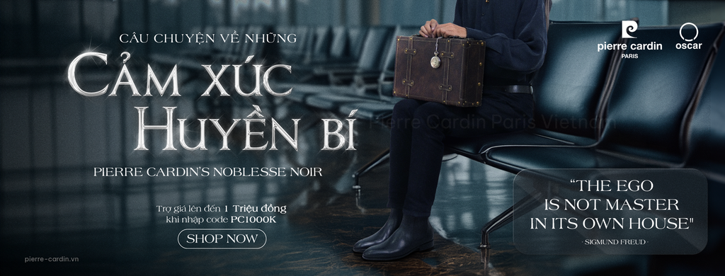 PIERRE CARDIN'S NOBLESSE NOIR | BỘ SƯU TẬP BỐT NAM ĐẾ DA CAO CẤP - DA BÒ Ý NHẬP KHẨU (100%)