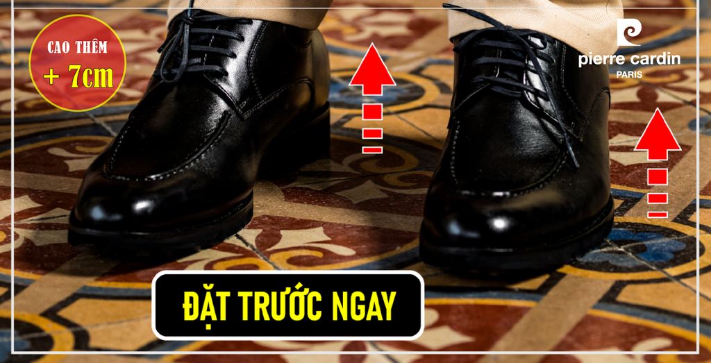 [CAO THÊM ĐẾN +7CM] GIÀY TĂNG CHIỀU CAO - ĐẾ PHYLON CAO CẤP