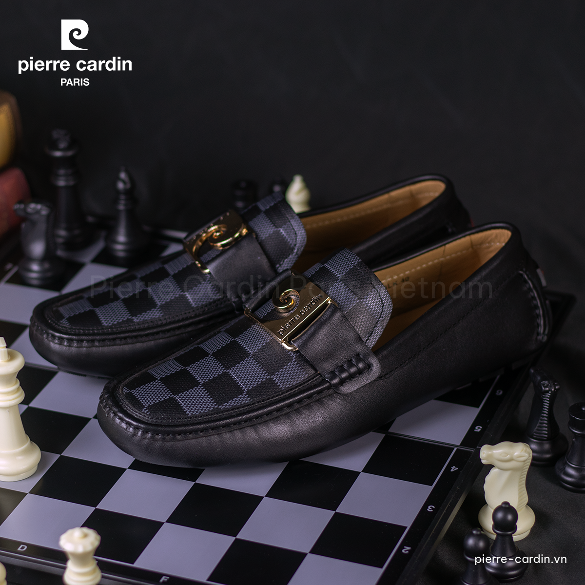 Hình 1 - Mẫu Giày Pierre Cardin - PCMFWLH 525 (Black)