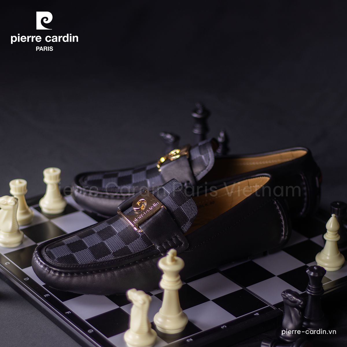 Hình 3: Giày Pierre Cardin - PCMFWLH 525 ( màu đen)