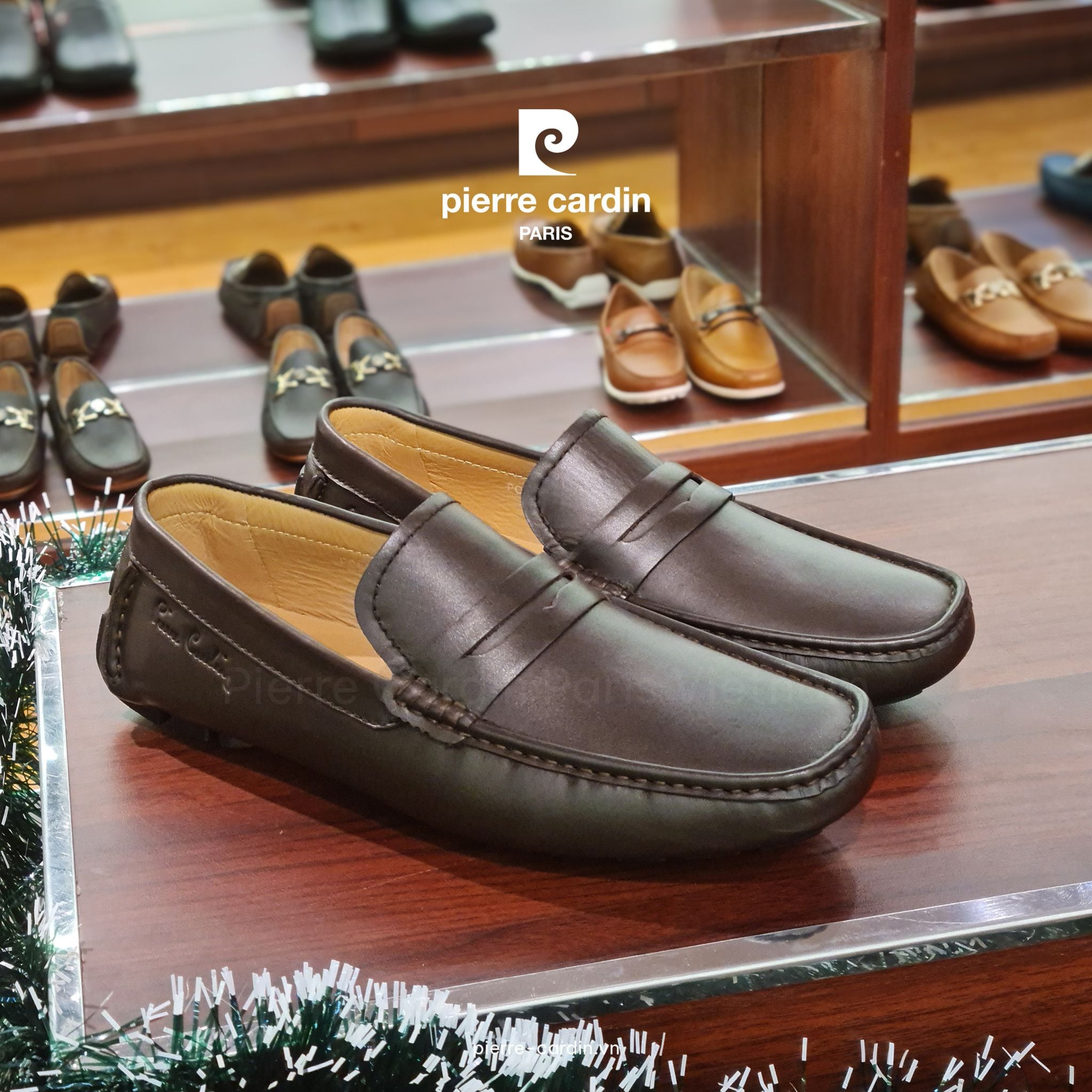 Pierre Cadin Paris Vietnam | Giày Casual Cao Cấp Pierre Cardin - PCMFWLG 503 (BLACK)