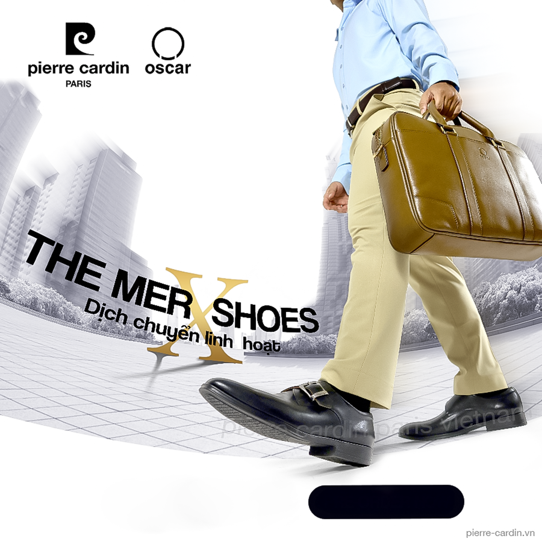 Pierre Cardin Paris Vietnam | Giày Single Monkstrap Cao Cấp Pierre Cardin - PCMFWLH 778