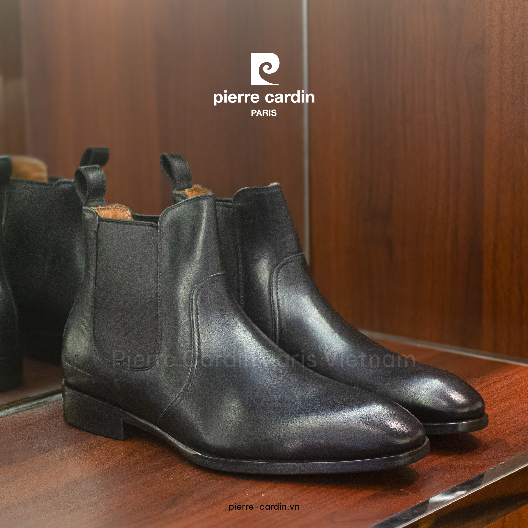Pierre Cardin Paris Vietnam | Bốt Nam Cao Cấp Pierre Cardin - PCMFWLH 371