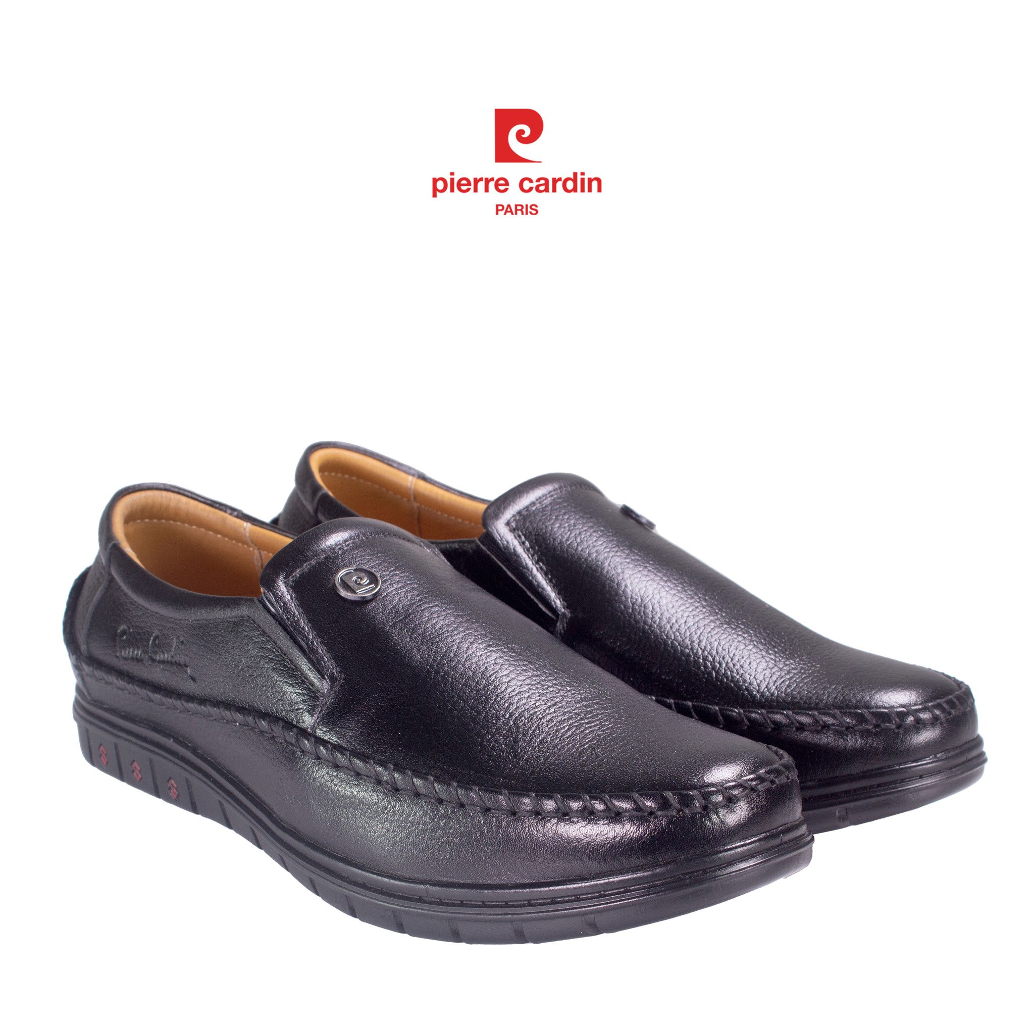 Giày Black Loafer Pierre Cardin #083