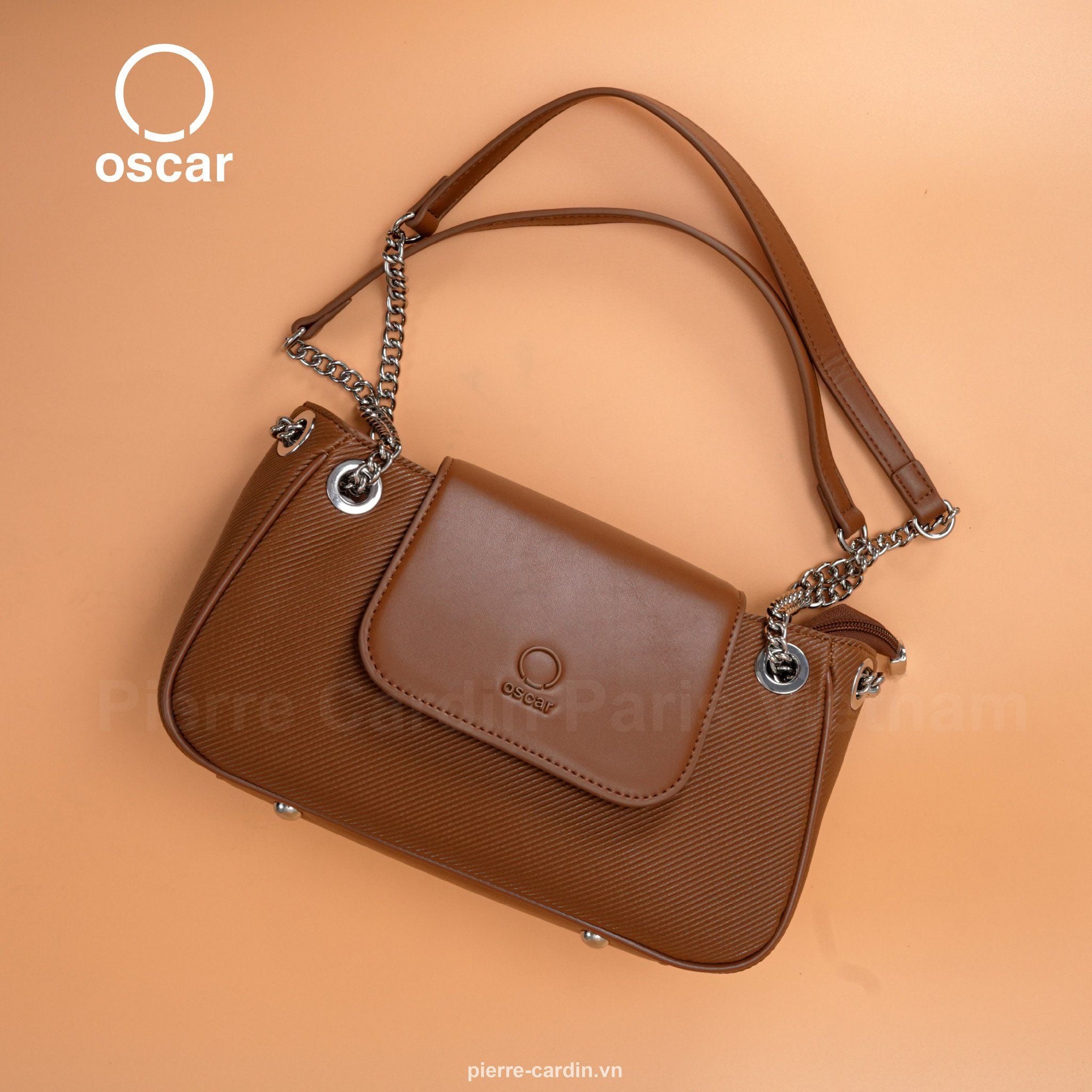 Pierre Cardin Paris Vietnam | Túi Flap Shoulder-bag Oscar Fashion - OCWHBSJ 106