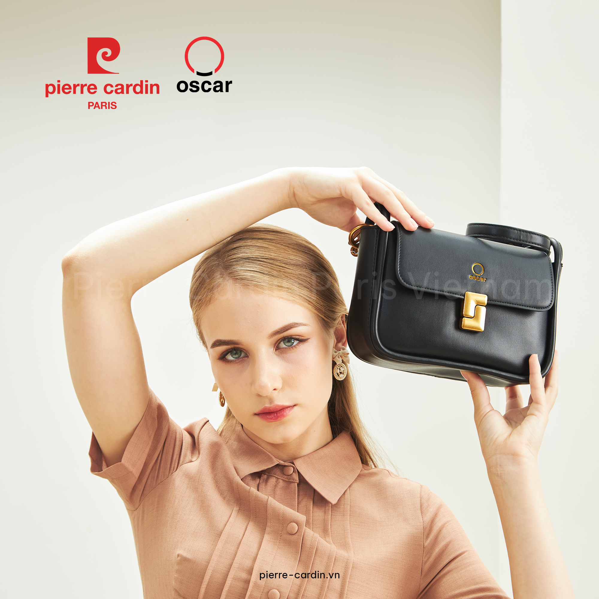 Pierre Cardin Paris Vietnam: Túi Xách Nữ Oscar Fashion (#090)