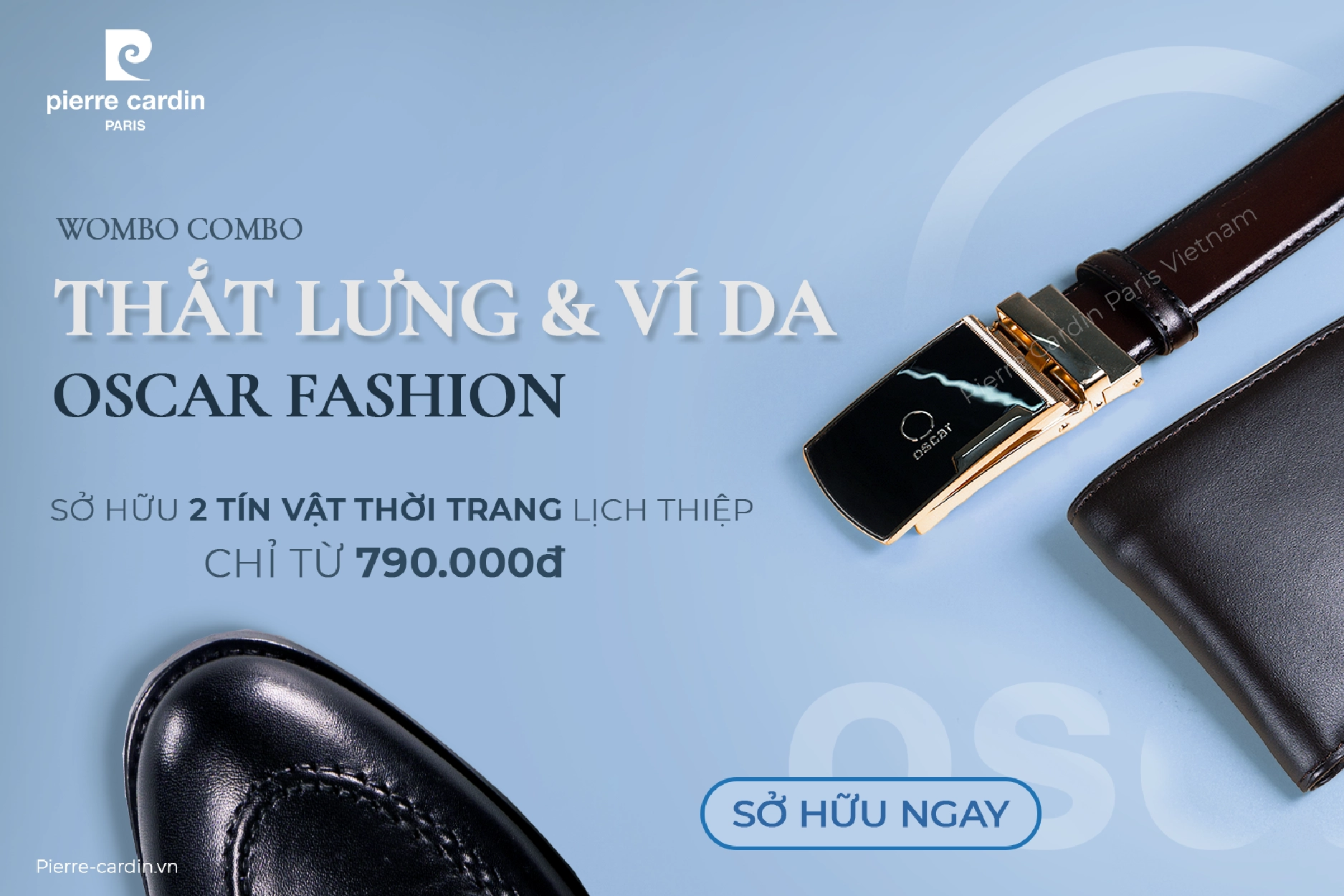 Pierre Cardin x Oscar Fashion | BỘ SƯU TẬP QUADRA COMBO - SUMMER FASHION (2025)