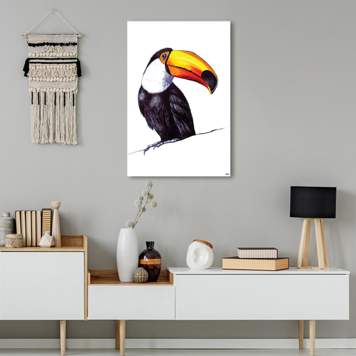 Tranh Canvas Chim Toucan 2 Alila