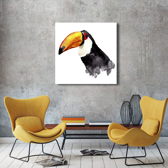 Tranh Canvas Chim Toucan 3 Alila