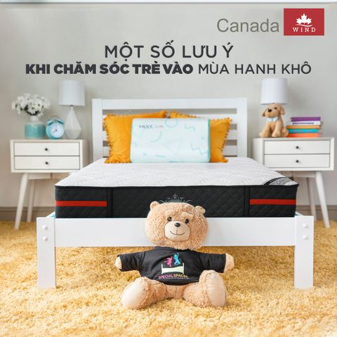 Một số lưu ý khi chăm sóc trẻ vào mùa hanh khô