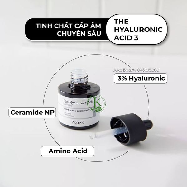 Tinh Chất Cấp Ẩm Cosrx The Hyaluronic Acid 3 Serum 20ml