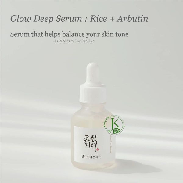 Tinh Chất Làm Sáng, Căng Bóng Da Beauty Of Joseon Glow Deep Serum Rice + Alpha Arbutin 30ml