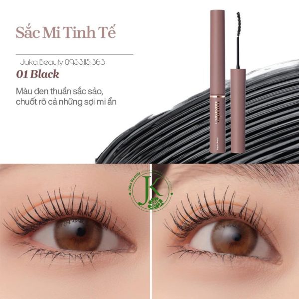 Chuốt Mi Dài Và Cong Mi Mude Inspire Volume Curling Mascara