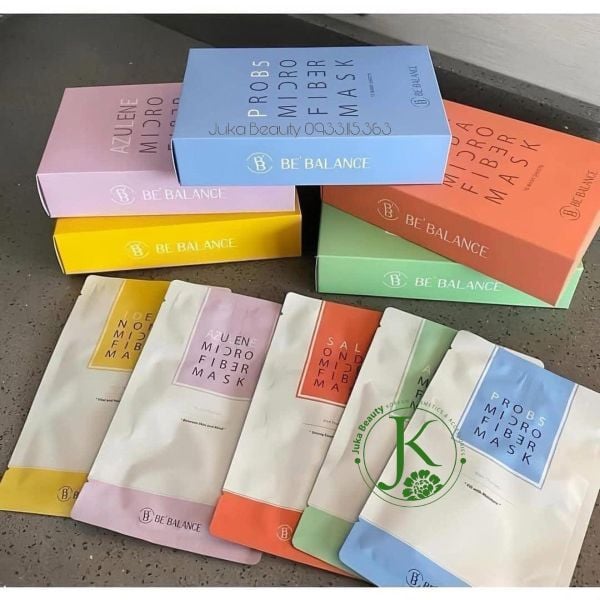 Mặt Nạ Dưỡng Da 3 Bước Be Balance Micro Fiber Mask 30g (1 miếng)