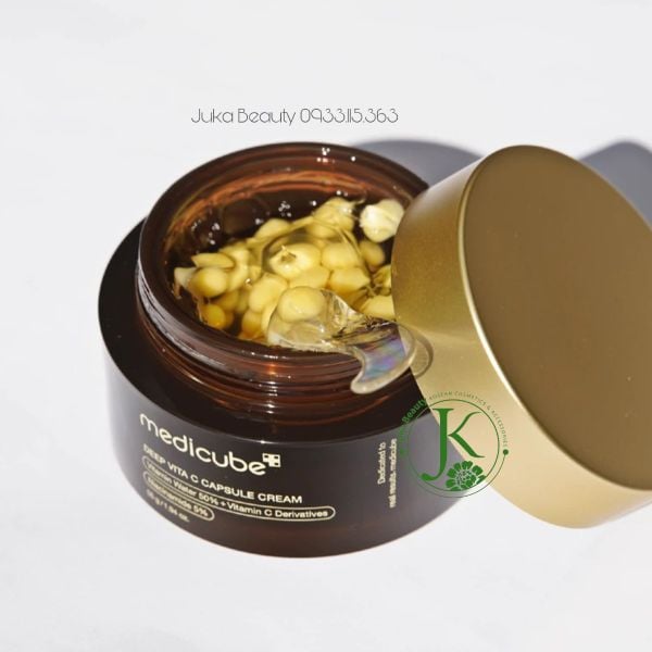 Kem Dưỡng Viên Nang Sáng Da Mờ Thâm Medicube Deep Vita C Capsule Cream 55g