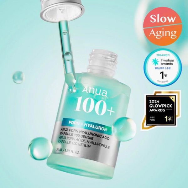 Tinh Chất Cấp Ẩm Phục Hồi Da Anua PDRN Hyaluronic Acid Capsule 100 Serum 30ml