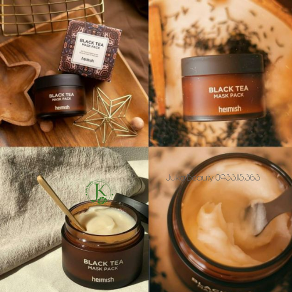 Mặt Nạ Heimish trà đen Heimish Black Tea Mask Pack 110ml
