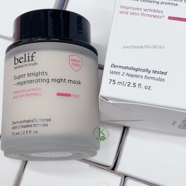 Mặt Nạ Ngủ Tái Tạo Da Belif Super Knights REGENERATING NIGHT Mask 75ml