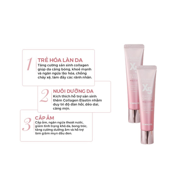 Kem Dưỡng Skinpastel Premium Retinol X5 Elastin Cream 30ml – Juka Beauty