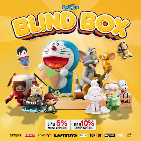 Mô Hình Đồ Chơi Blind box Từ Pop Mart Nhập Hội Tại Toyzone