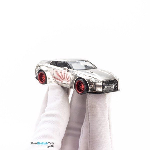 Mô hình xe Nissan GT-R R35 2009 Liberty Walk LB Works 1:64 MiniGT