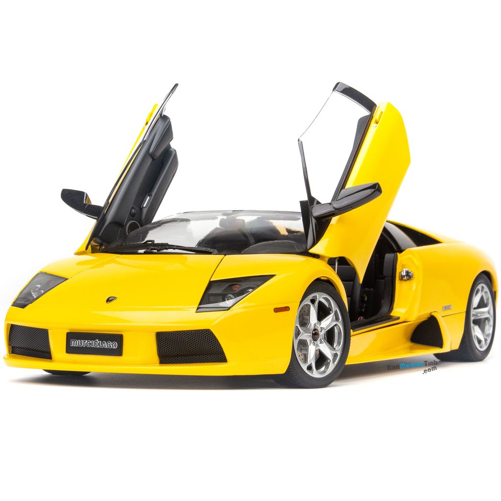 Mô hình siêu xe Lamborghini Murcielago Roadster Yellow 1:12 Autoart