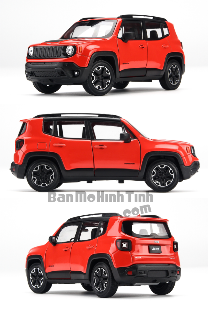 Mô hình xe Jeep Renegade Trailhawk 1:24 Welly