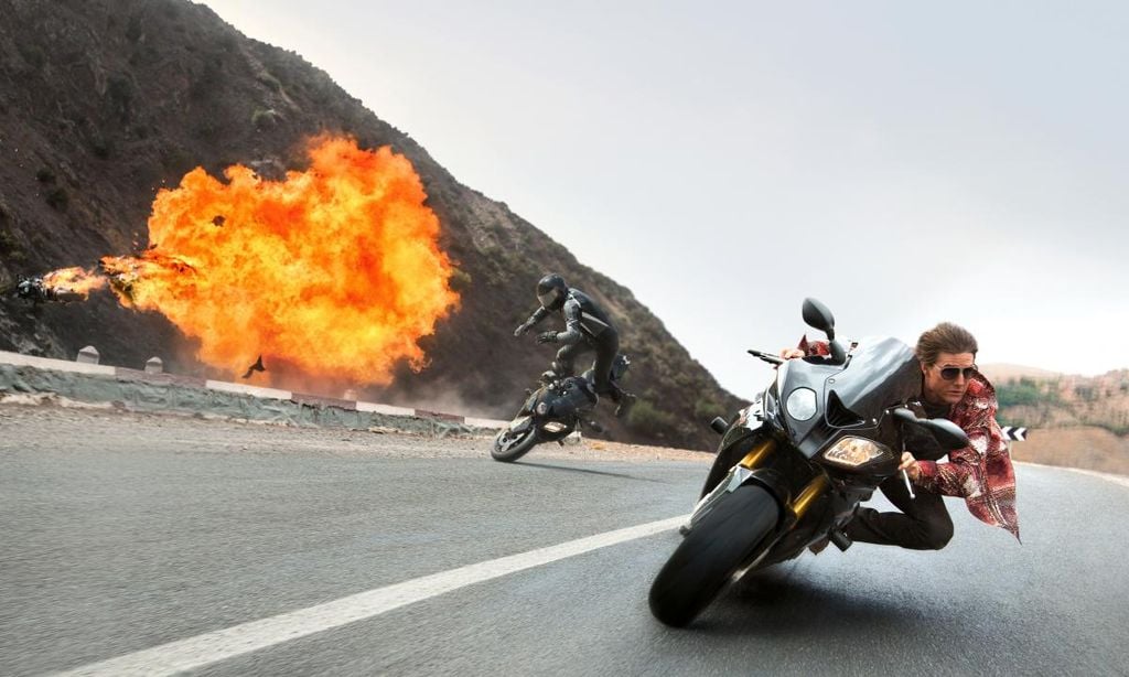 BMW S1000RR trong phim Mission: Impossible - Rogue Nation (2015)