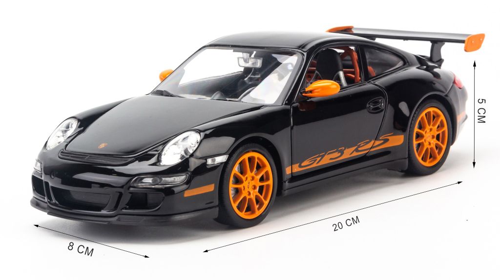 Mô hình xe Porsche 911 GT3 RS-997 2013 1:24 Welly Black