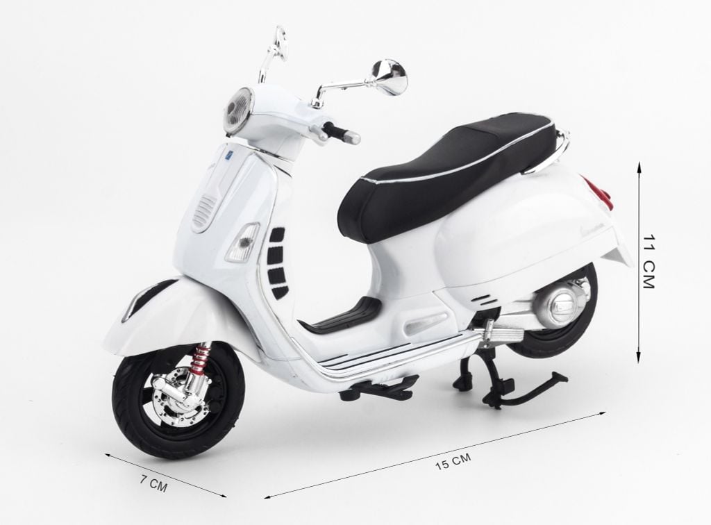 Mô hình xe Vespa GTS 300 1:12 Newray