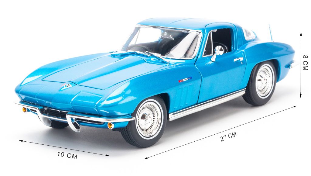 Mô hình xe Chevrolet Corvette 1965 1:18 Maisto - 31640