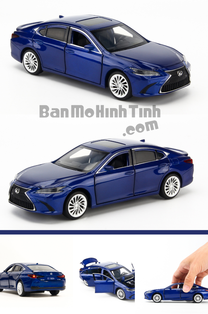 mô hình xe sang lexus es300h 1:32 jackiekim