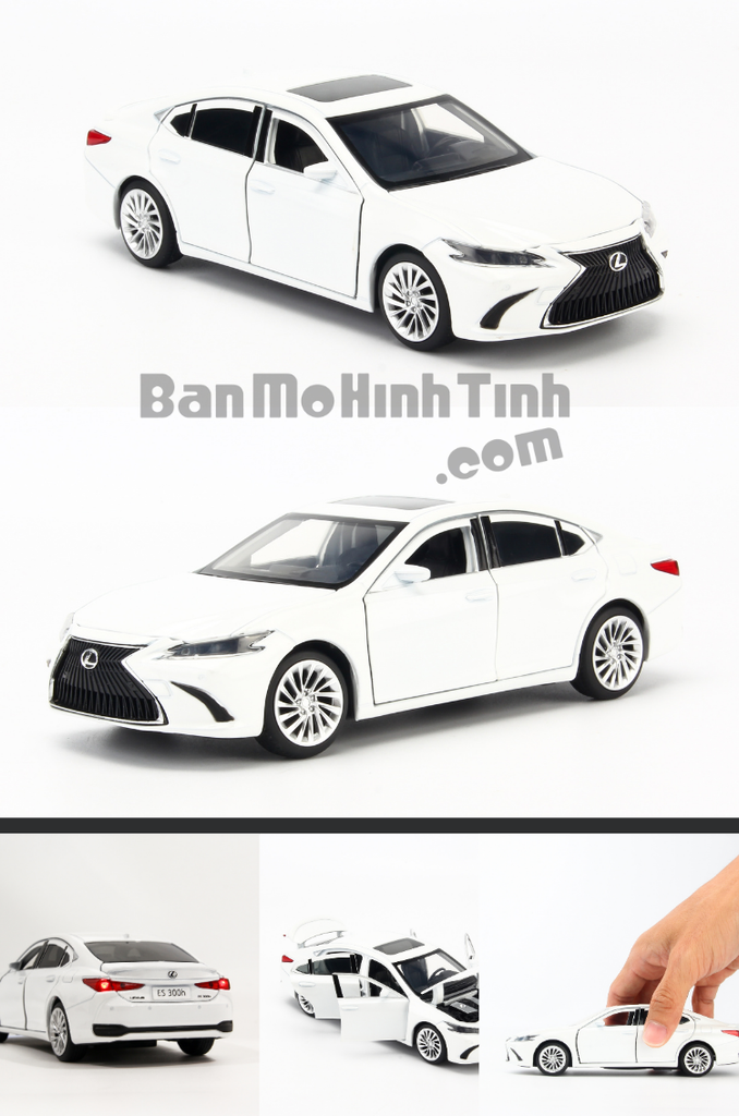 mô hình xe sang lexus es300h 1:32 jackiekim