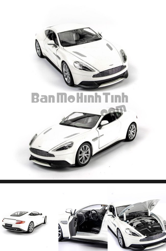 mô hình siêu xe aston martin dbs superleggra 1:24 welly white
