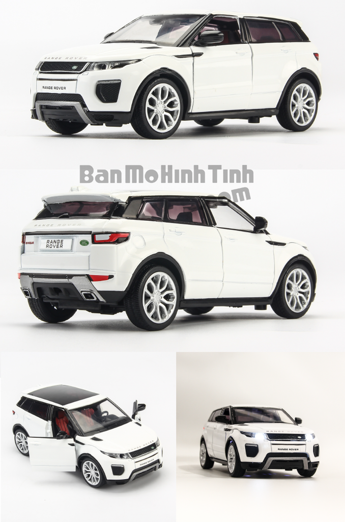 Mô hình xe Land Rover Evoque White 1:32 MSZ