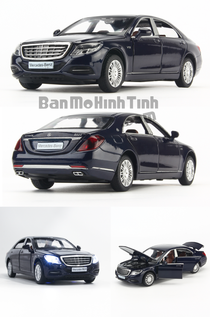 Mô hình xe Mercedes-Maybach S600 1:32 Uni