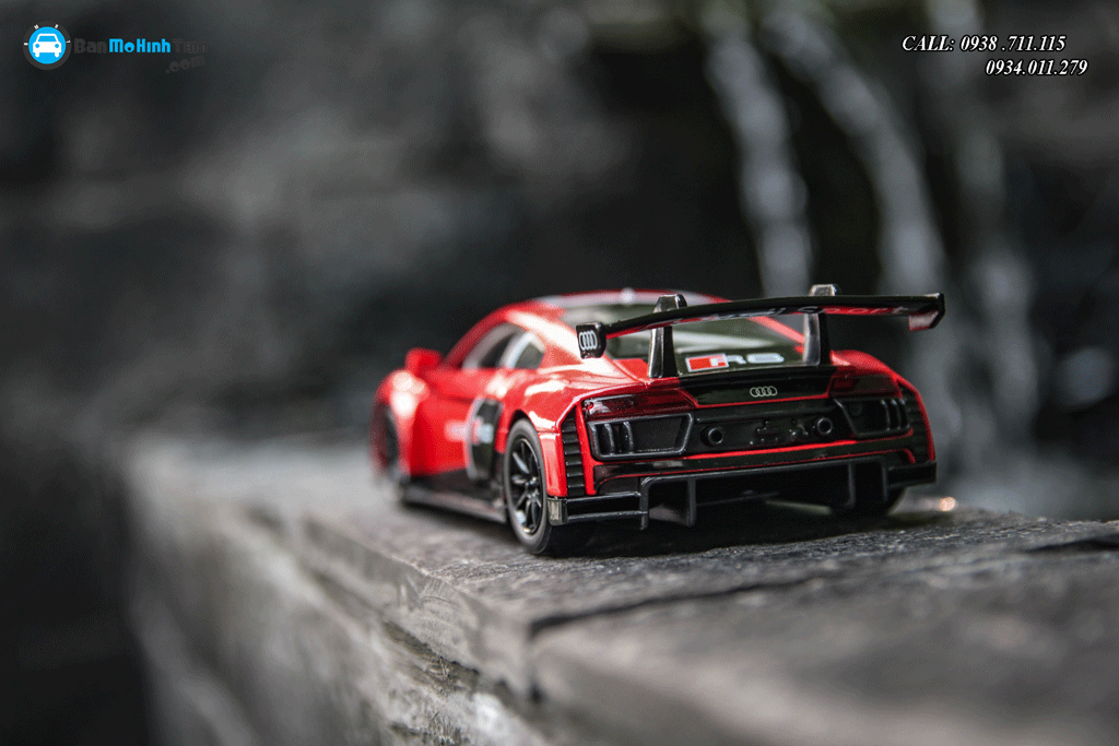 Mô hình xe Audi R8 LMS Red 1:32 MSZ