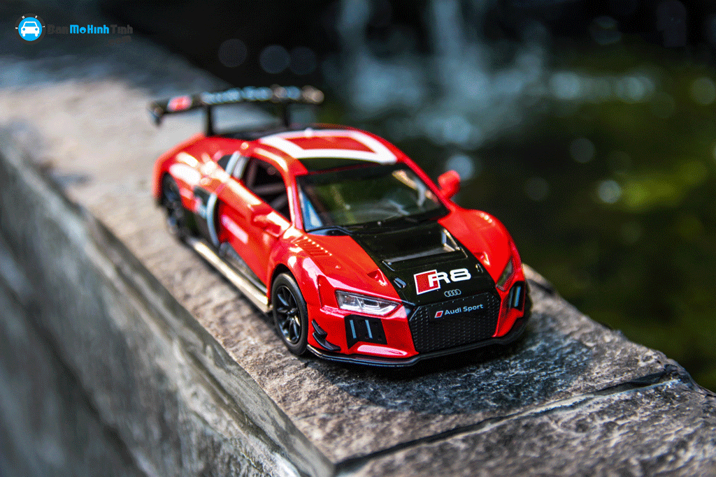 Mô hình xe Audi R8 LMS Red 1:32 MSZ