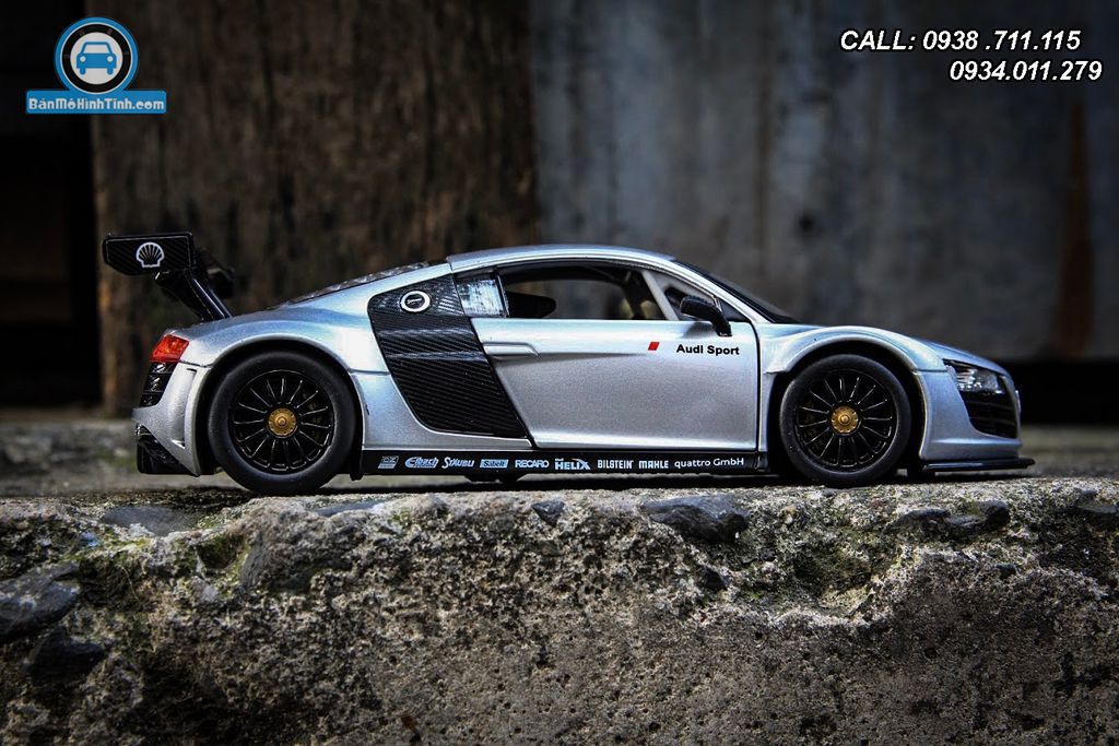Mô hình xe Audi R8 LMS 1:24 Rastar