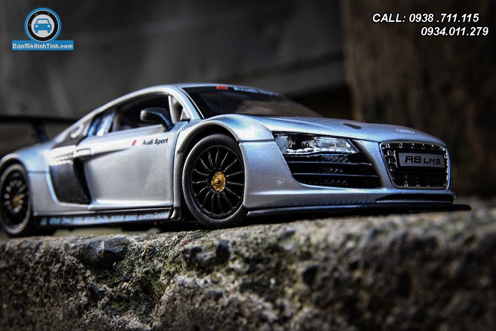 Mô hình xe Audi R8 LMS 1:24 Rastar