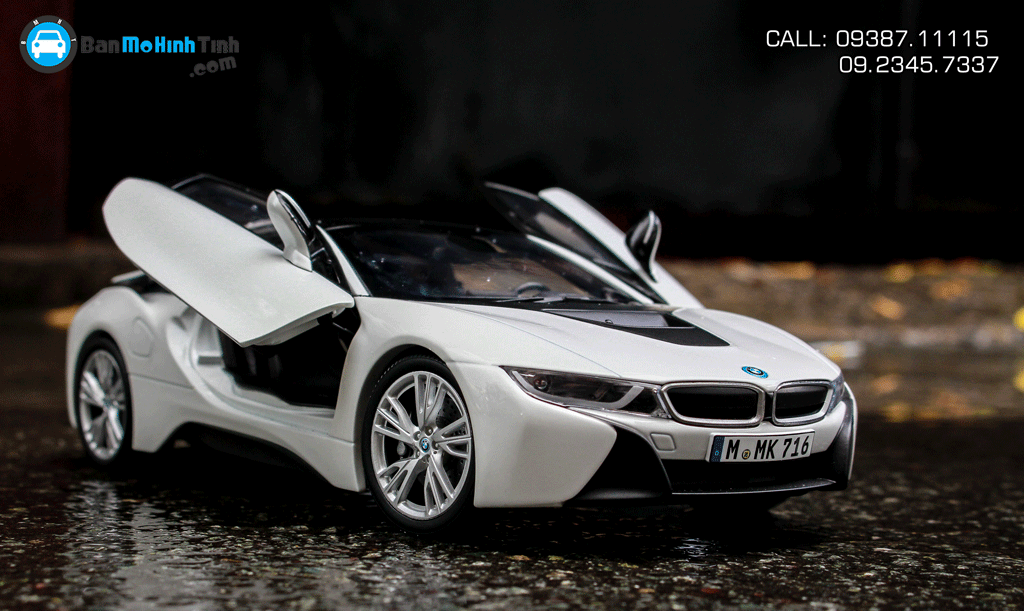 Mô hình xe BMW I8 1:18 Paragon