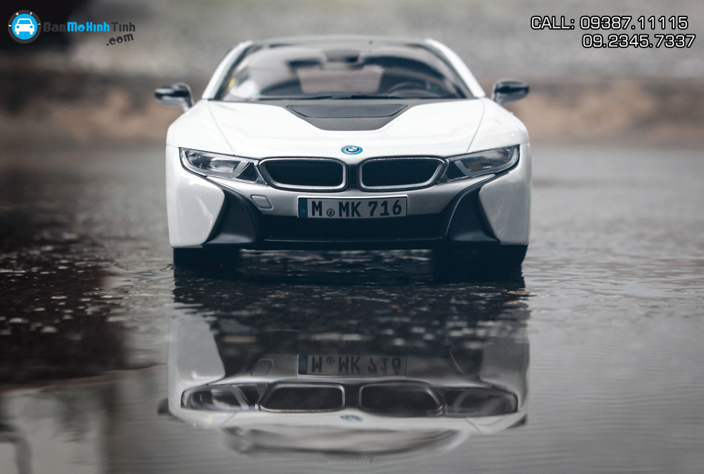 Mô hình xe BMW I8 1:18 Paragon