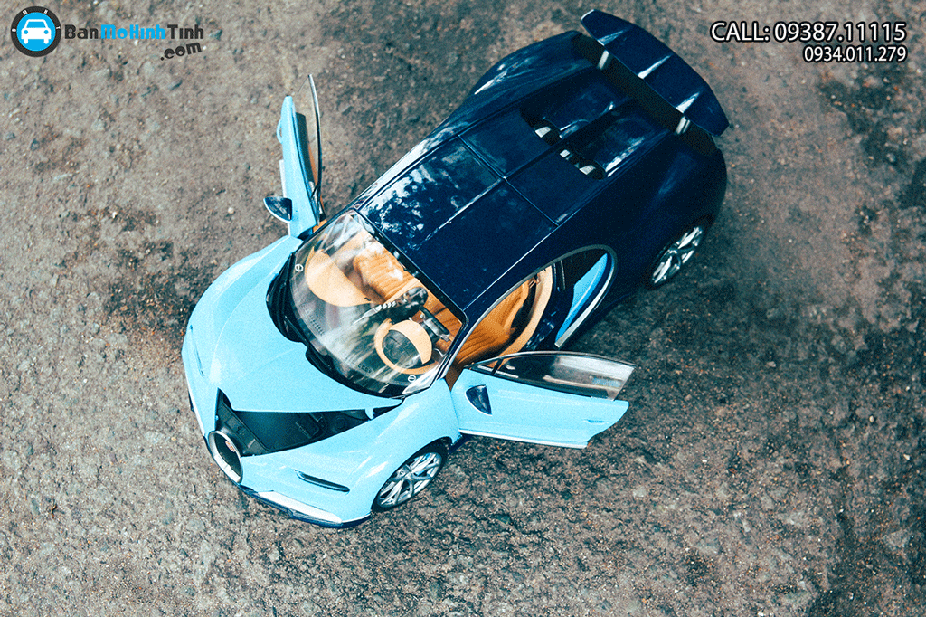 Mô hình xe Bugatti Chiron 1:18 GT AUTOS
