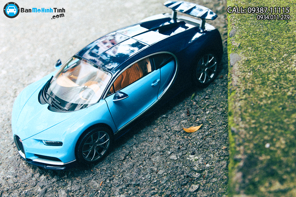 Mô hình xe Bugatti Chiron 1:18 GT AUTOS