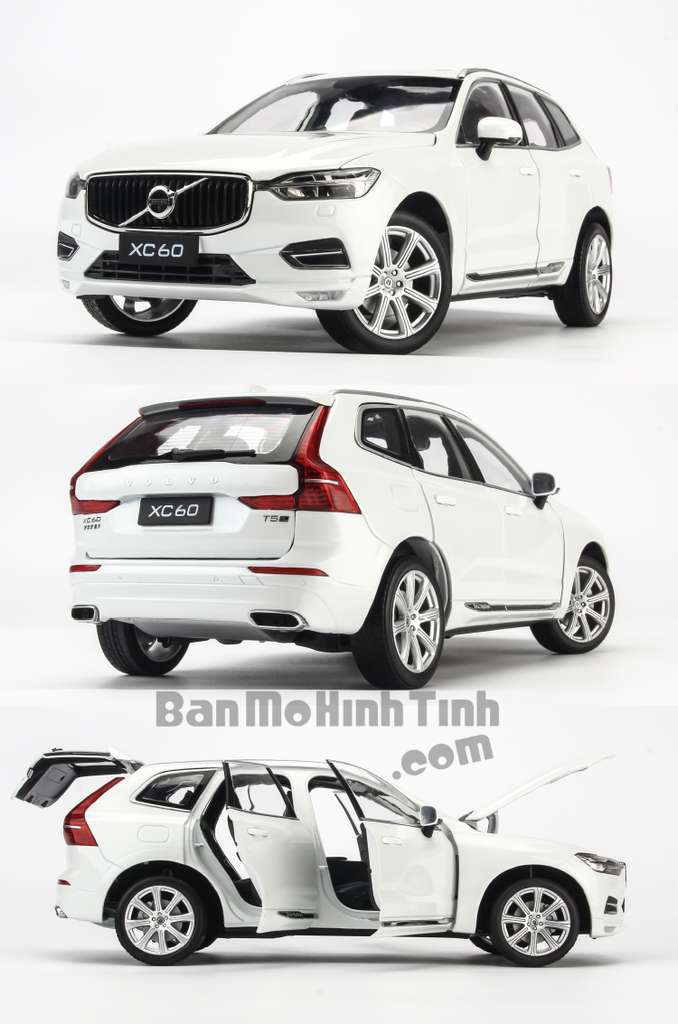 Mô hình xe Volvo XC60 1:18 Dealer White